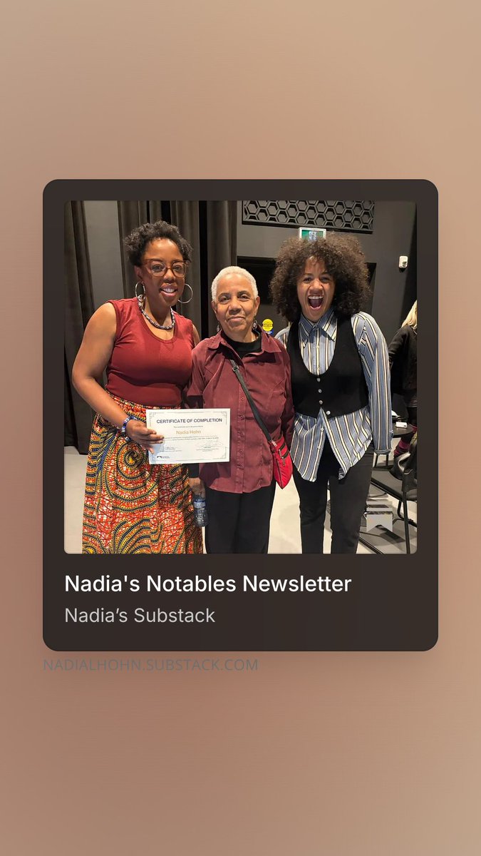 Nadia L. Hohn #TheAntiracistKitchen #Malaikaseries tweet media