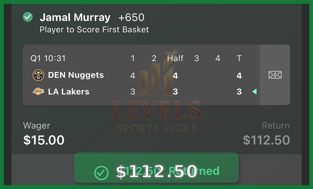 JBookie22's tweet photo. The last 2 days…

✅ +700
✅ +650
✅ +650
✅ +450
✅ +350

No one is doing is better than me at 1st baskets, That’s just FACTS!

Come join the team at @LevelsPicks 📊

🔥 50% OFF 1st month w/code👇
🖥️ Use promo code: HEAT50
🔗 https://t.co/1CWLiUmWun https://t.co/Nv5WK2p4sr