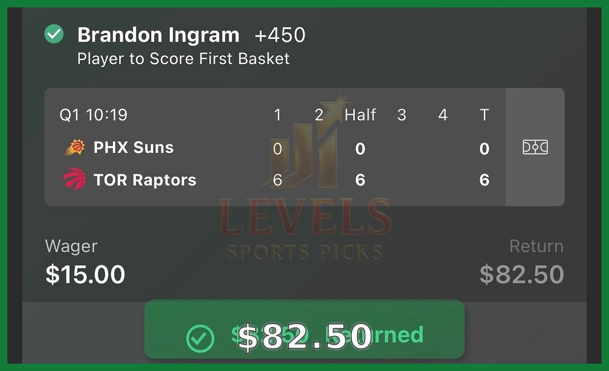 JBookie22's tweet photo. The last 2 days…

✅ +700
✅ +650
✅ +650
✅ +450
✅ +350

No one is doing is better than me at 1st baskets, That’s just FACTS!

Come join the team at @LevelsPicks 📊

🔥 50% OFF 1st month w/code👇
🖥️ Use promo code: HEAT50
🔗 https://t.co/1CWLiUmWun https://t.co/Nv5WK2p4sr
