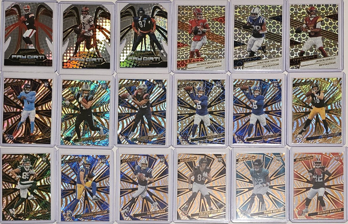 3bangerbreaks's tweet image. #Hits from the 2025 #Panini #Revolution #Football #Hobby #Preferred #TBBDraft #Break 

#TBBCrew #NFL #TBBBreakCredit #TBBReposts #tradingcards #thehobby