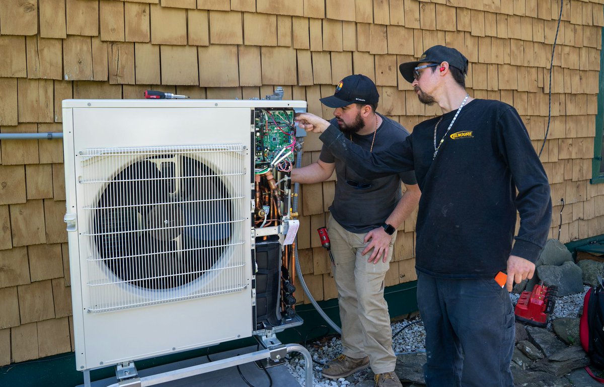 RiskCentre's tweet image. Americans want heat pumps – but high electricity prices may get in the way: Written by Roxana Shafiee, Environmental Fellow, Center for the Environment, Harvard University;… dlvr.it/TRVN35 #HeatPumps #EnergyEfficiency #SustainableLiving #RenewableEnergy #CarbonFootprint