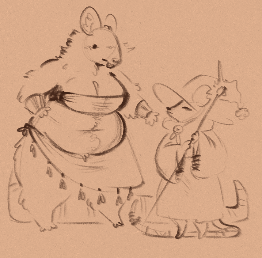 baranarts's tweet photo. rat and mouse https://t.co/QPXKruVMDW