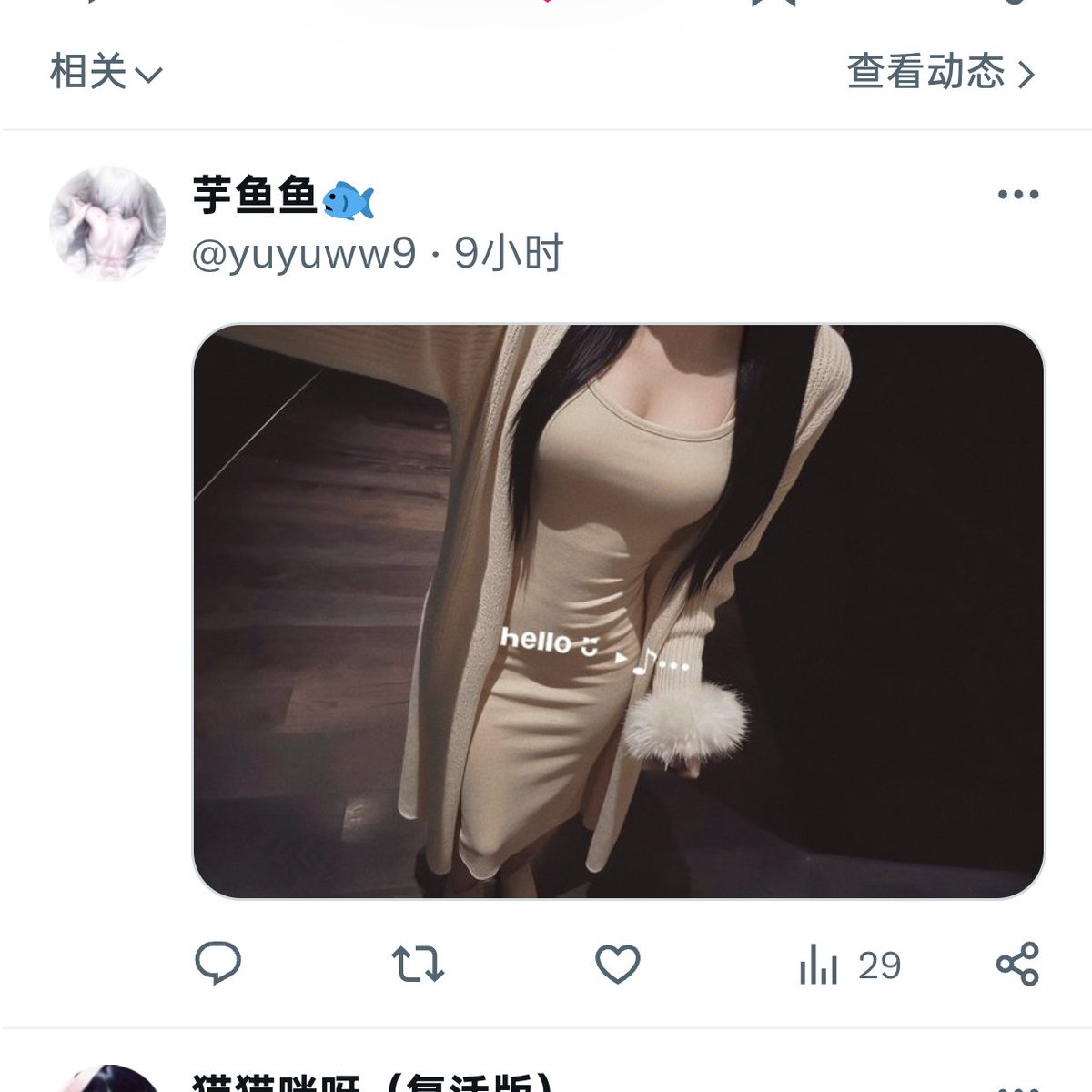 猫猫摸鱼 tweet media