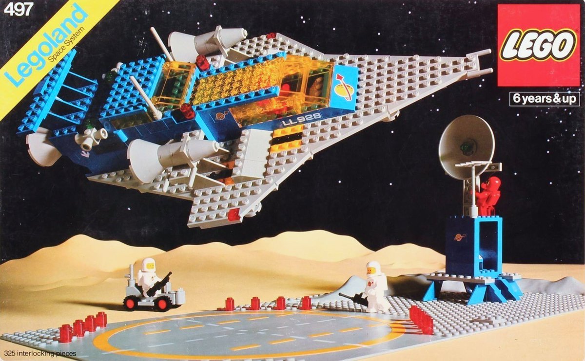 blocksmagazine's tweet image. 497 Galaxy Explorer from 1979 needs no introduction ... but ah, what the brick. This iconic #LEGO #ClassicSpace set is beloved by fans all over the galaxy. It captures the wonders of unexplored space in just 338 pieces. Find lots of LEGO love at BlocksMag.com!

#AFOL
