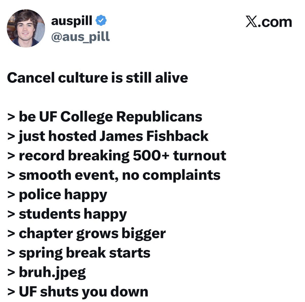 James Fishback tweet media