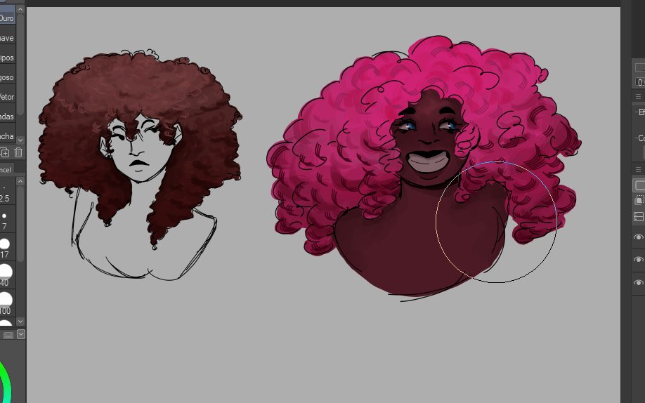 aprendendo a pintar cabelo cacheado/crespo!!

Não tenho muita prática com cabelo, quem quiser me dar dicas é bem-vindo (pfvr)