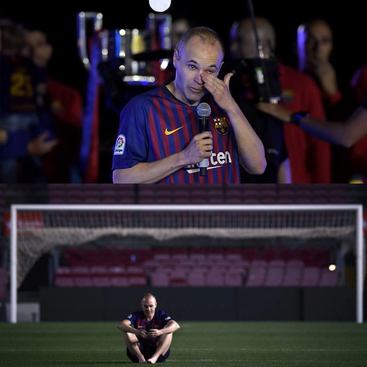 ANDRÉS INIESTA: “Cuando estaba luchando contra la depresión, mi parte más agradable del día fue cuando tomé mi píldora y me fui a dormir por la noche. Pierdes la alegría de la vida, de todo. Abracé a mi esposa, pero se sintió como abrazar una almohada. No sientes nada. Todavía