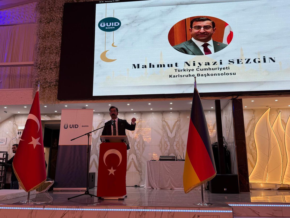 osman_goekalp's tweet photo. 1️⃣

📍Karlsruhe 🇩🇪

@Akparti Samsun Milletvekili ve MKYK Üyesi Çiğdem Karaaslan’ın katılımlarıyla,
Karlsruhe Başkonsolosumuz Mahmut Niyazi Sezgin ile birlikte vatandaşlarımızla bir araya geldiğimiz anlamlı bir programa iştirak ettik.

Birlik ve beraberliğimizi pekiştiren, gönül bağlarımızı daha da güçlendiren bu kıymetli buluşmada soydaşlarımızla hasbihal etme imkânı bulduk. #Avrupa’daki #Türk toplumunun dayanışması ve güçlü varlığı bizler için her zaman büyük bir kıymet taşımaktadır. Ev sahibi değerli Bölge Başkanımız @alkan_muhlis beye ve ekibine teşekkür ediyorum.

@CK_Samsun @TC_KarlsruheBK
