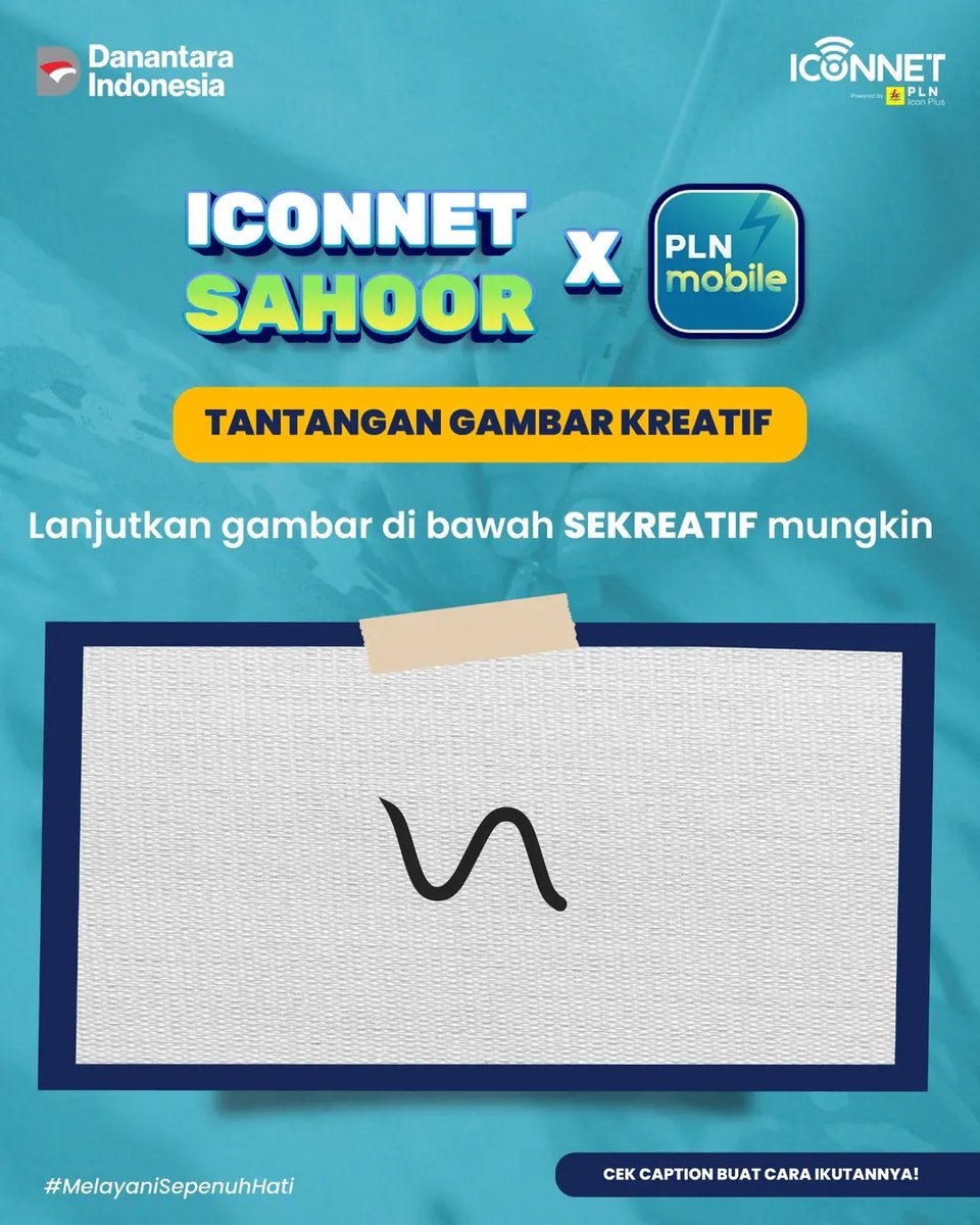 arunadeepaf's tweet photo. Hi NetICON!

Sahur bareng ICONNET Sahoor lagi!

Kali ini CONI mau bagi-bagi peralatan buat nemenin aktivitas kamu selama bulan Ramadan. 🥳🥳
Jangan sampai ketinggalan buat dapetin Vacuum Cleaner, Air Fryer, Panci Elektrik, dan Voucher Listrik.

#PLNMobile https://t.co/u1o3SCpaQC