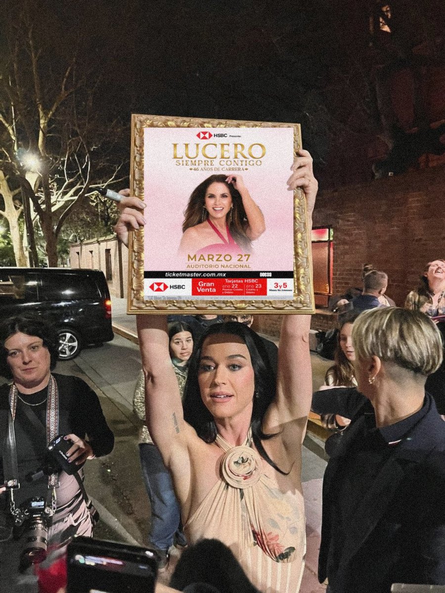 kamille_moraes's tweet photo. Hasta Katy Perry sabe que el Auditório Nacional de Lucero será buenísimo. Así que compren 🫵🏽💘

💳 https://t.co/1e3VrALt6D

LUCERO AUDITORIO NACIONAL https://t.co/8NGWdH1WjX