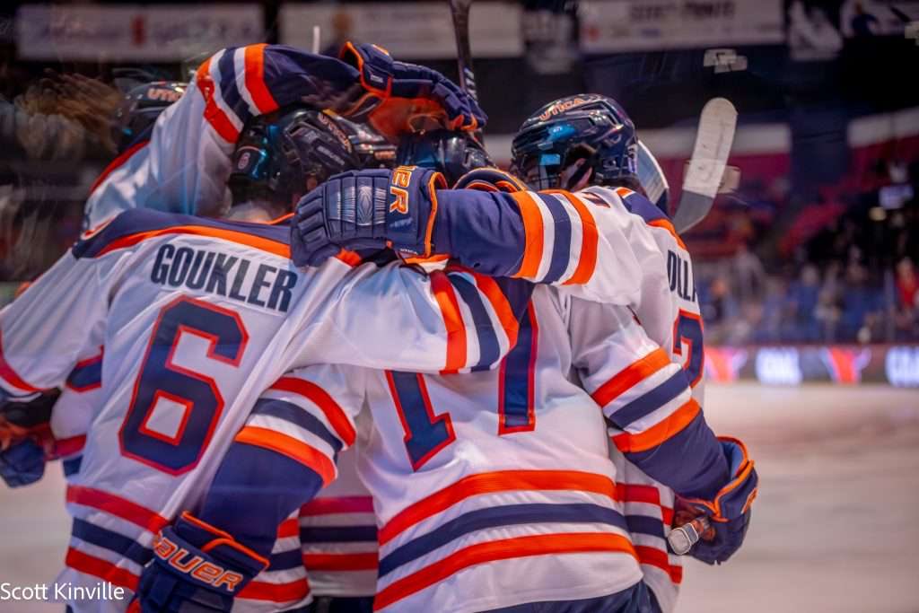 The <a href="/UticaMensHockey/">Utica Men’s Hockey</a> are moving on to the Quarterfinals of the NCAA Men’s DIII Tournament as they have defeated Williams 3-0! Utica now awaits the winner of Wisconsin-Stout vs Anna Maria next Saturday <a href="/Utica_Pioneers/">Utica Pioneers</a>