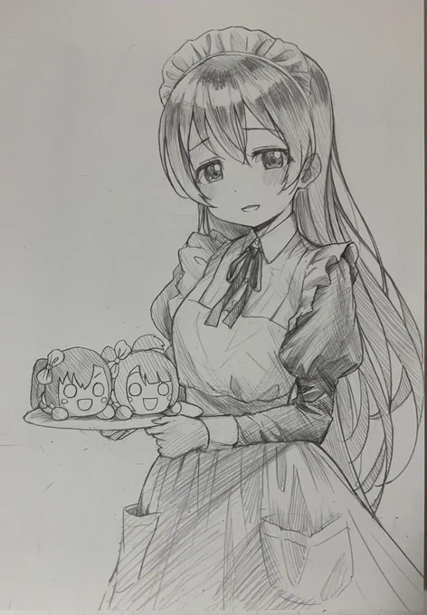 海未ちゃんお誕生日おめでとうございます!!!!!過去に描いた海未ちゃん!! #園田海未生誕祭2026