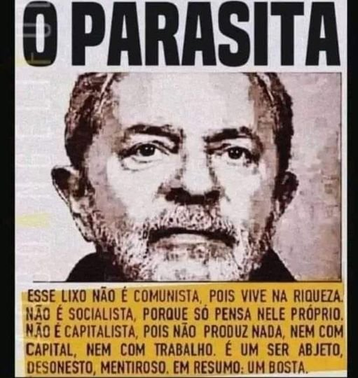 Groschen1934's tweet photo. Todo esquerdista é um assassino em potencial e um NAZISTA enrustido, só à espera da oportunidade.
#lulapresidentedostraficantes
#PTPARTIDODOSTRAFICANTES https://t.co/Rulu6pMAuY