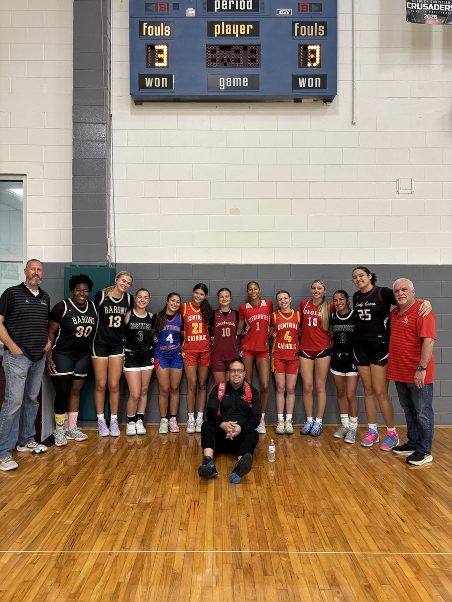 coach_bianchi's tweet photo. Great win today in the Pinellas County all star game! 🏀🔥

@ccc_girls_bball 
@CCCMarauders 
@CCCHoopsSteve 
@AbsolutelyKfish 
@PGHFlorida https://t.co/Xh5Rc82XLF