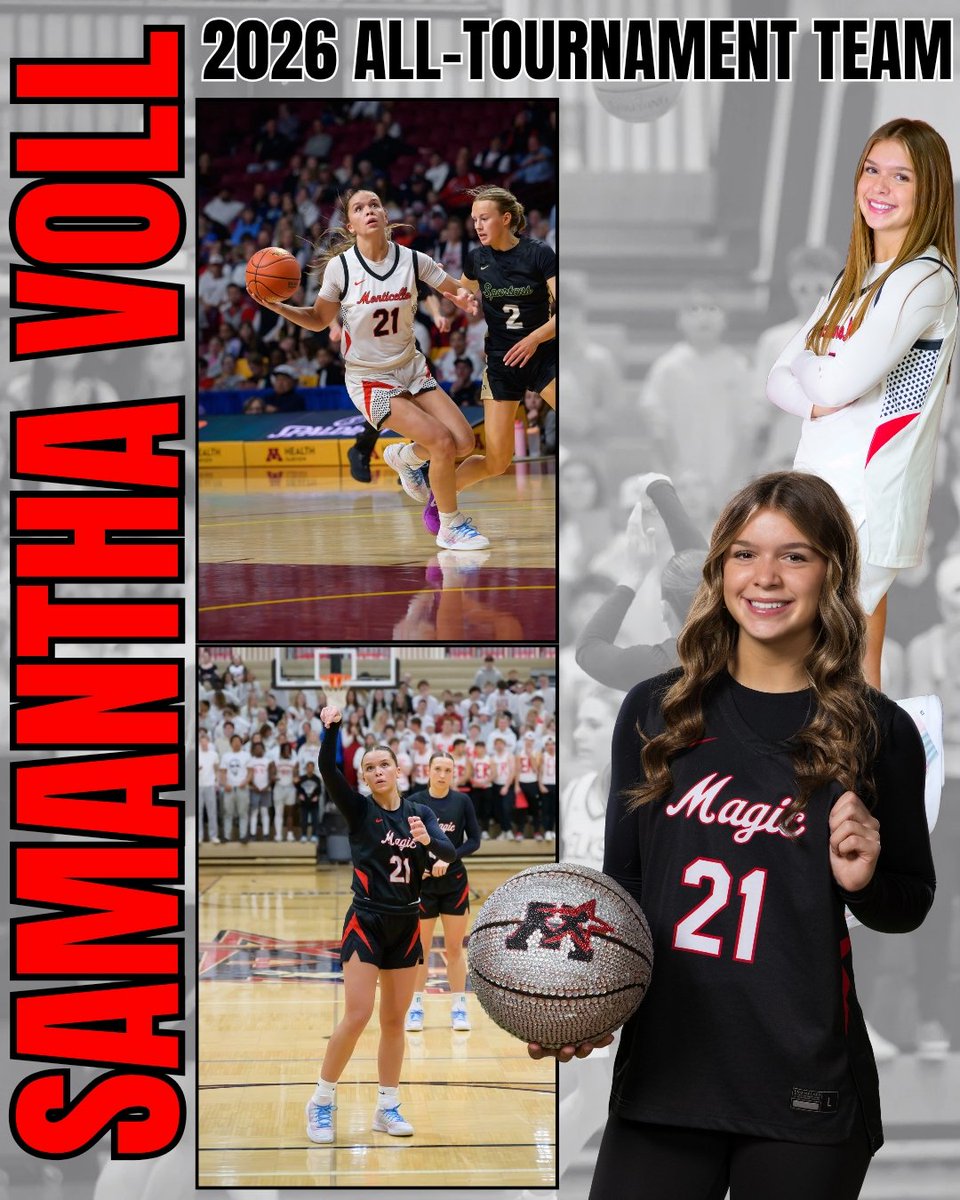 MontiGirlsBBall's tweet photo. Congratulations @samanthavoll12 on being named 2026 @TruStoneFCU Class 4AAAA Girls Basketball All-Tournament Team! https://t.co/HRonF0HTda