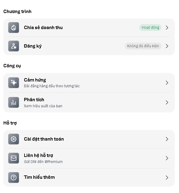 trungdau68's tweet image. Cho hỏi như hình dưới đã BKT chưa các Bác.
Có cách nào tăng Impression nhanh không các bác nhở.
Nhờ anh em hỗ trợ và ủng hộ.

Mình sẽ trả đủ, không thiếu để cùng nhau xây dựng lại X.
#build
