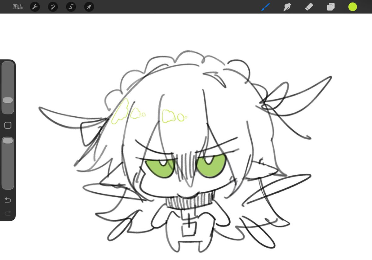 喔好像这些没发过
之前画的摸鱼我堆一下