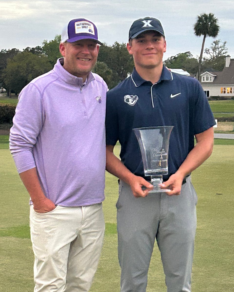 Xavier Men's Golf tweet media