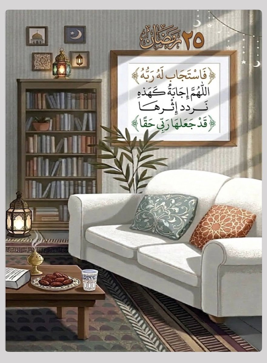 zezo_eldab3's tweet photo. #٢٥رمضان 
اللهم اجعلنا ممن عفوت عنهُم ، ورضيت عنهُم ، وغفرت لهُم ، وحرمتهُم من النار، وكتبت لهُم الجنّة ، و بلّغنا ليلة القدر بلوغًا يُغيّر حالنا إلى أحسنه ، ويُهذّب نفوسنا ، ويُطهر دواخلنا ، بلُوغ رحمـة ومغفرة وعتق مِن النار..🌙
#رمضان_١٤٤٧هـ 
#العشر_الآواخر https://t.co/WaTSJTjHho