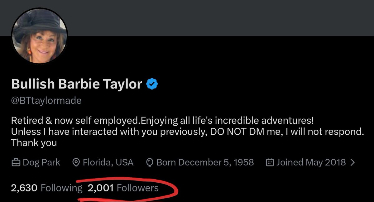 Bullish Barbie Taylor tweet media