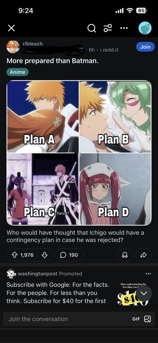 It’s so fucking weird that this fanbase will lose their collective shit if you try to ship Ichigo with Rukia (because she’s SOO much older) but they see Yoruichi as viable with no qualms
