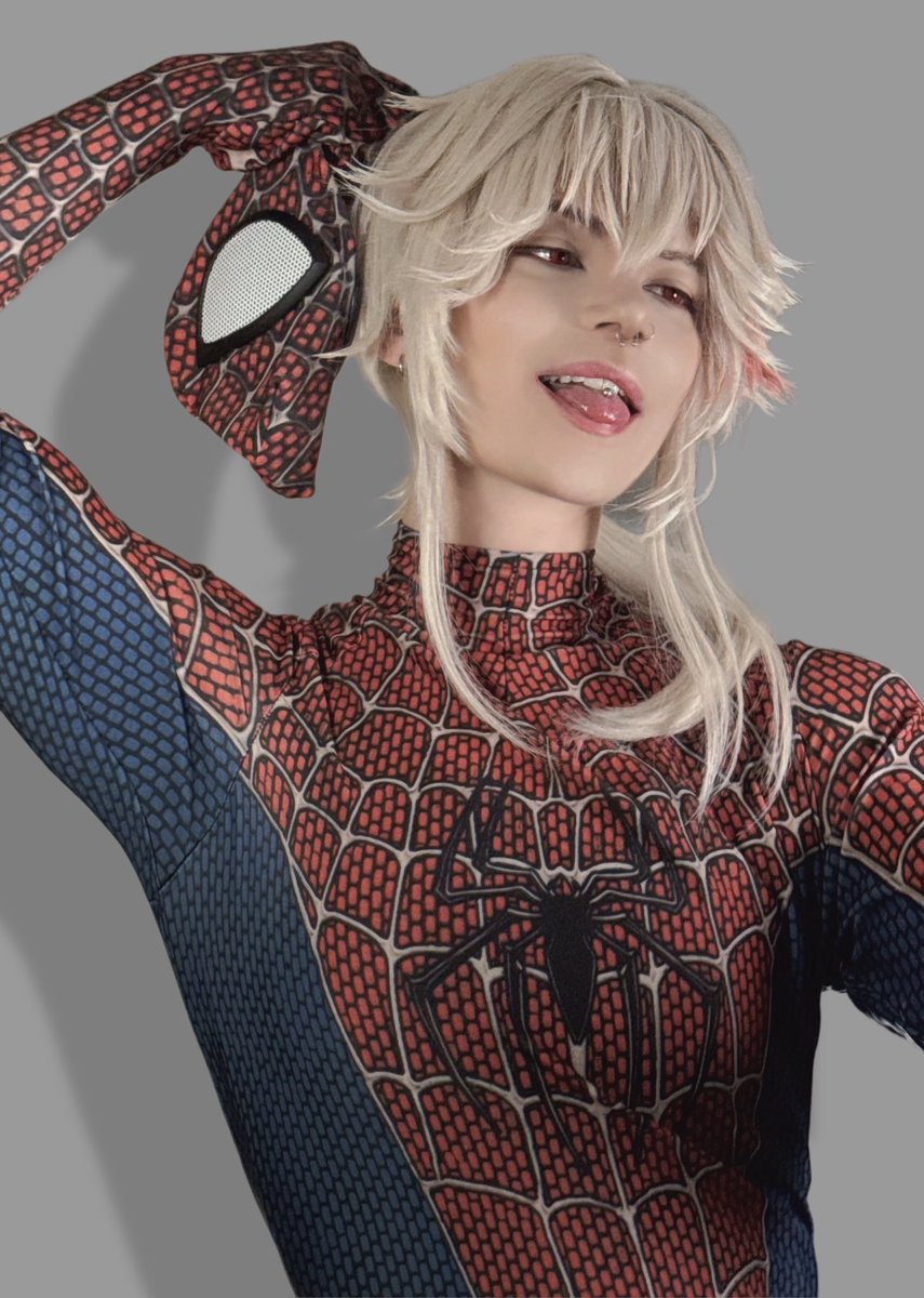 spiderman kazuha cosplay #GenshinImpact