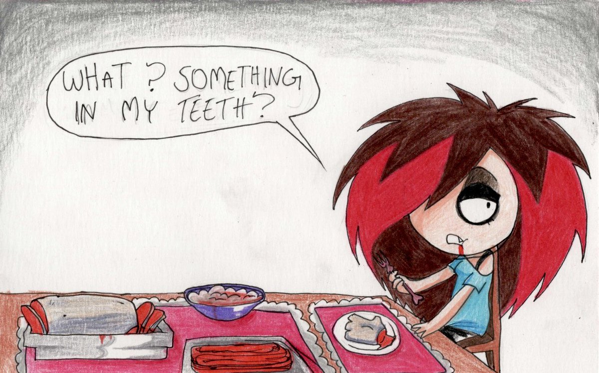 NECROPLASTICS's tweet photo. Hashtag. art hashtag.  blood n' stuff warning https://t.co/B6sKITQ7Eb