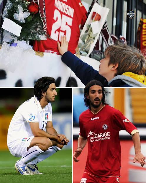 Kisah tentang Piermario Morosini. Kisah si Pemilik Hati Emas dalam dunia sepakbola. 

Ketika berusia 15 tahun, ia kehilangan ibunya.

Dua tahun kemudian, saat usianya 17, ayahnya juga meninggal.

Di usia yang masih sangat muda, Morosini harus memikul tanggung jawab besar. Ia