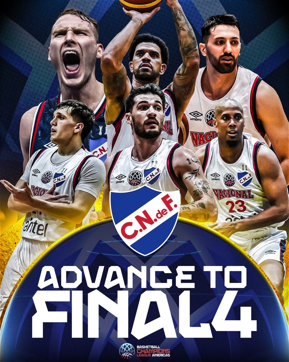 BASKET 🏀 | ¡GANÓ NACIONAL!

<a href="/CNdeFbasketball/">Nacional Basketball</a> entre los 4 mejores de la <a href="/BCLAmericas/">#BCLAmericas</a> 

NACIONAL 9️⃣6️⃣
PAISAS 7️⃣5️⃣

Con un invicto de 14 partidos FIBA, clasificamos al FINAL FOUR de la #Champions

¡NACIONAL NOMA’! 💪🏻🔵⚪️🔴

#MismoEscudoMismaPasión