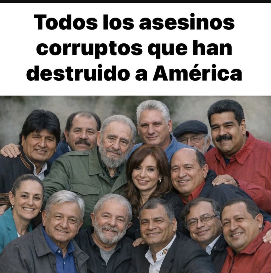 Los hijos de puta que han flagelado a los pobres.