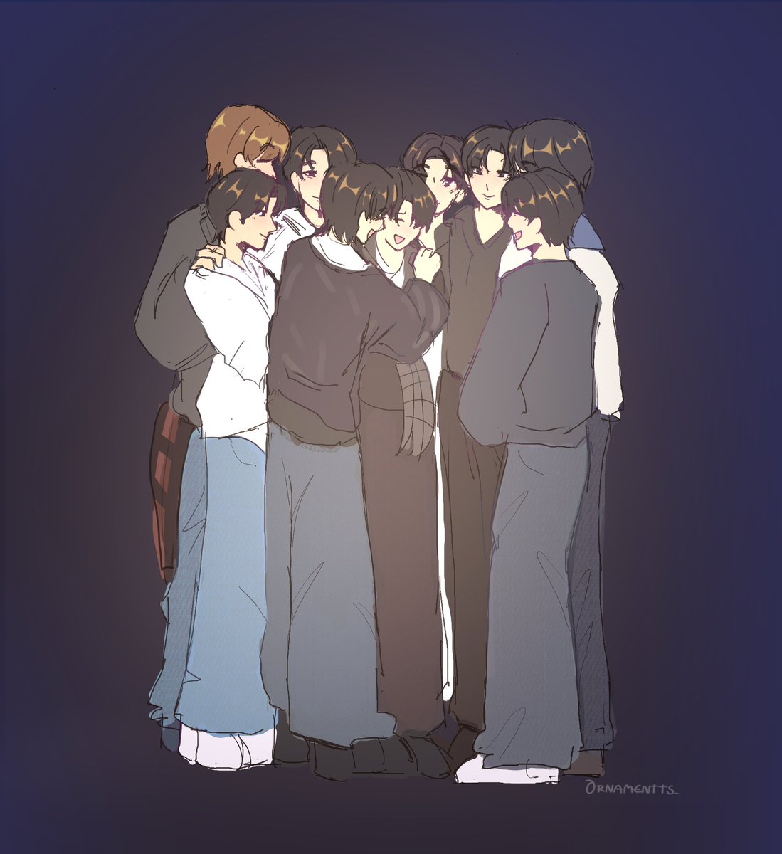 ornamentts_'s tweet photo. Forever family 🩵

#zb1 #zb1fanart https://t.co/Y8soxR1l1d
