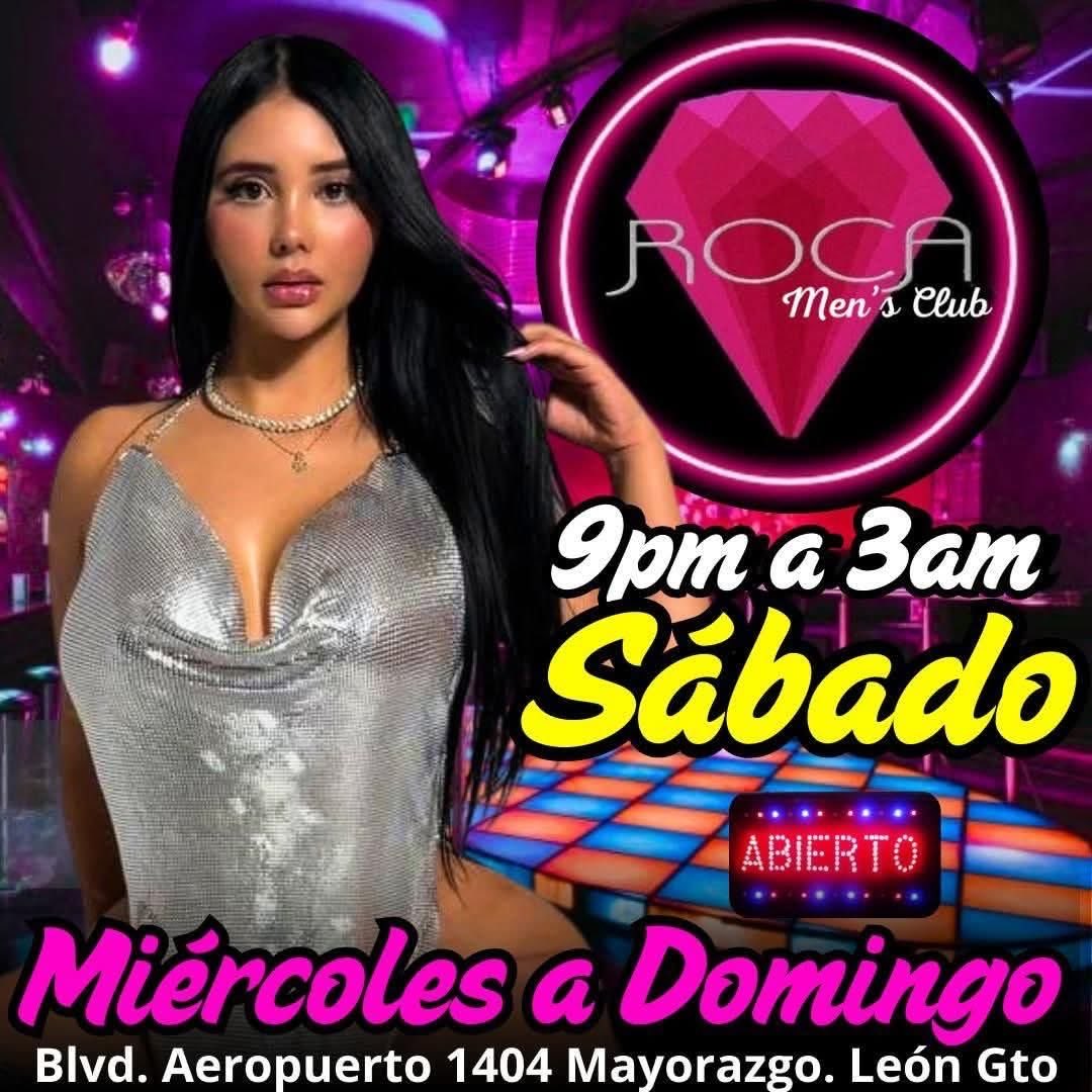 RocaMensClub's tweet photo. Roca Mens Club 🍾💃🏻🍺🎉💃🏻🍾
🕘Miércoles a Domingo de 9:00 pm a 3:00 am. 
📍Blvd. Aeropuerto 1404.  A 6 minutos de Altacia. 📍🛣
#baresleon #antrosleon #León #tabledance #teibolleon #chicasleon #mensclub #altacia #rocamensclub #laroca #poliforum #centronocturno #roca #clubnocturno https://t.co/srulmixKFb