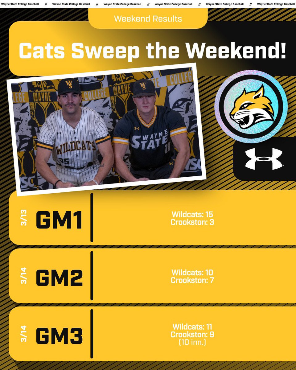 Wayne State Baseball tweet media