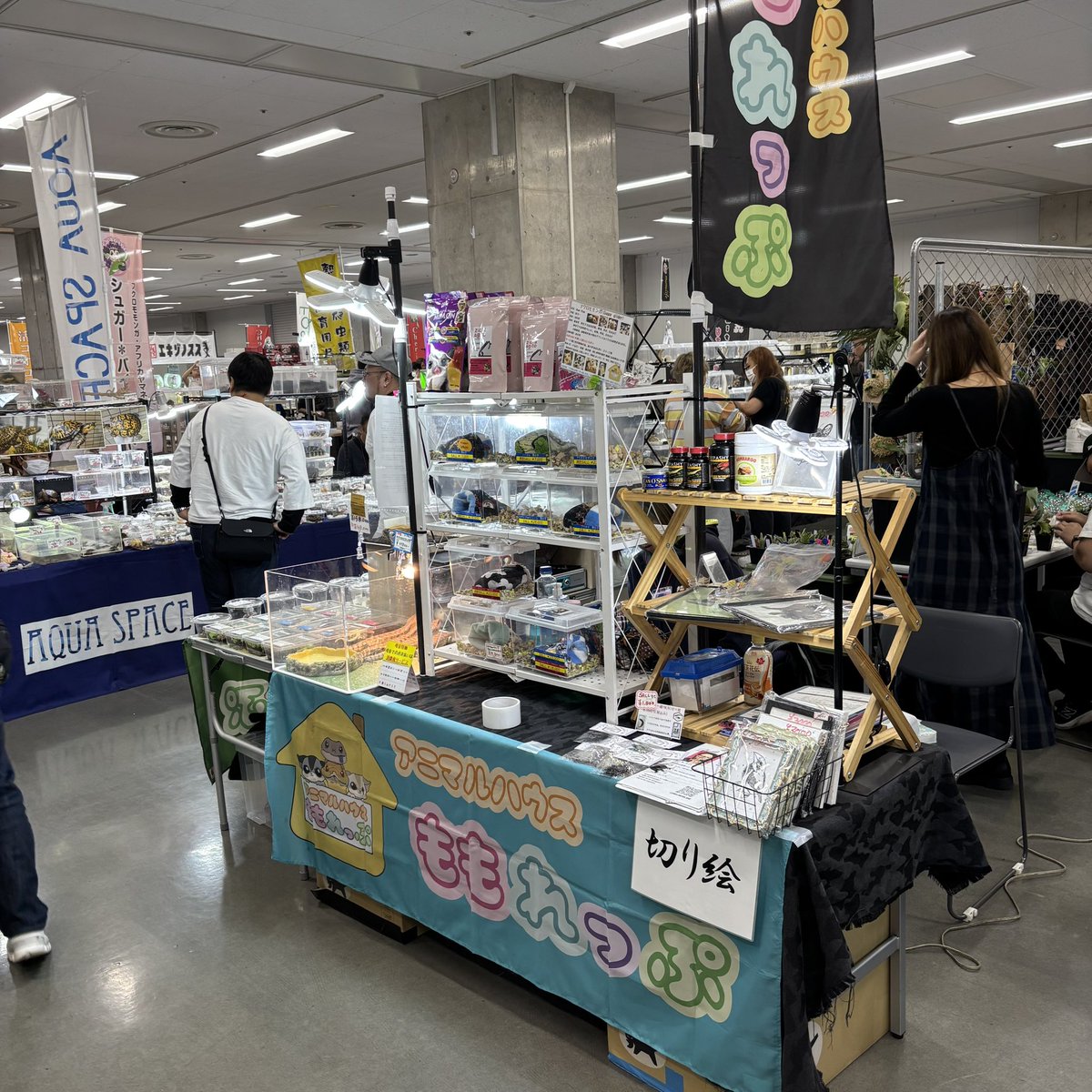 アニマルハウスももれっぷ　3月15日エキスポスーパーアリーナ出店 tweet media