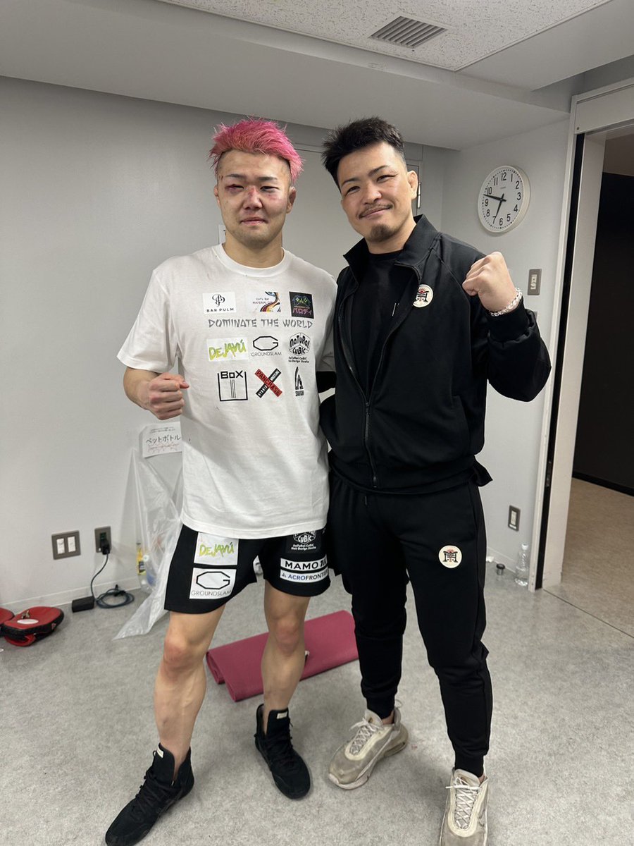 GENJOLNIR's tweet photo. とんでもない激闘でした
一緒に勝てて最高！！！ https://t.co/SoVj0BsddB
