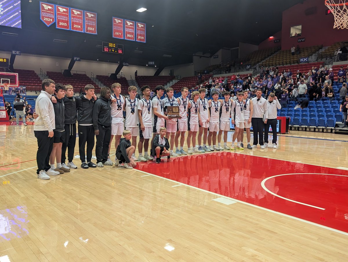 State Runners Up! 🥈 Thank you, Seniors! 🖤 Always Mustang proud.