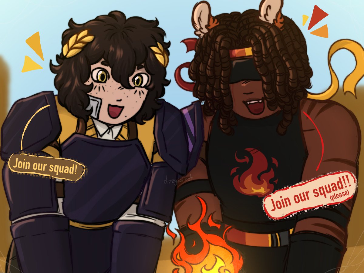 UU spoilers I think ?? 
. 
. 
Do NOT join them bruh!! 😭
#flamefragsfanart #lomedyfanart #torchflowerduo