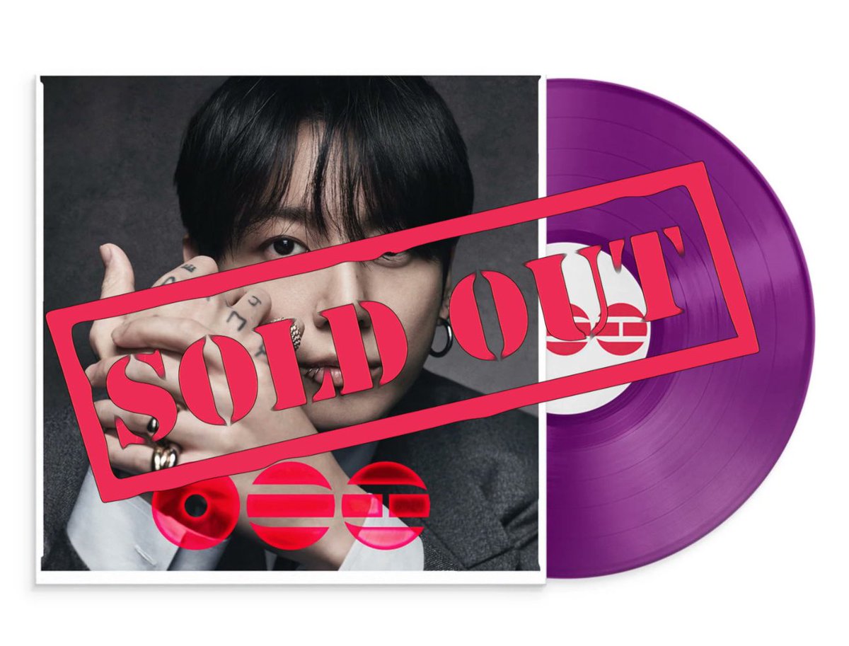 Jungkook's 'Orchid' Vinyl from BTS' ARIRANG has sold out in