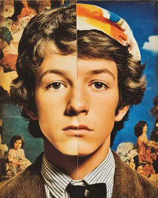 SrefMindForge's tweet image. [--sref 1469]
Whimsical surreal portraiture rendered warm retro. Impossible space where vintage nostalgia meets playful identity—surreal + warm + personality.
#portraiture #retroart