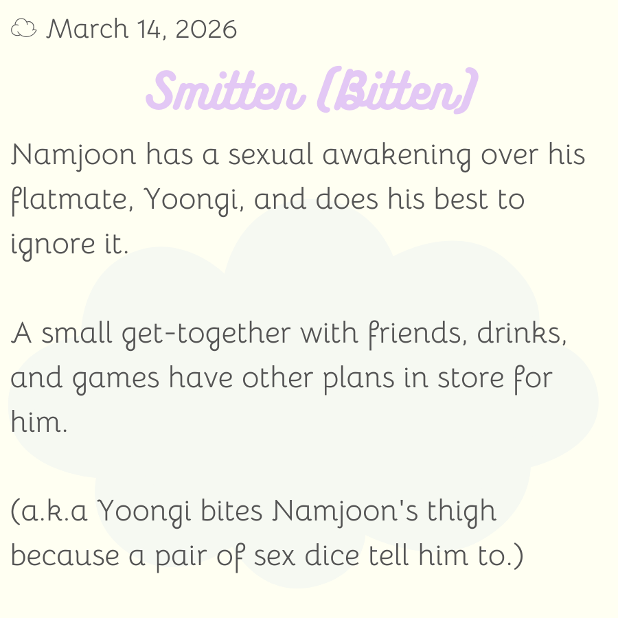 bedtime bangtan fic club tweet media
