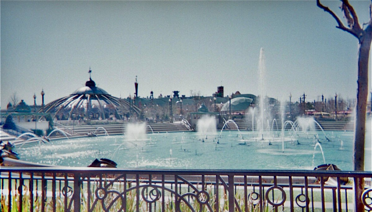 i very quickly edited some shots from our disposal cameras from our epic universe trip 😁