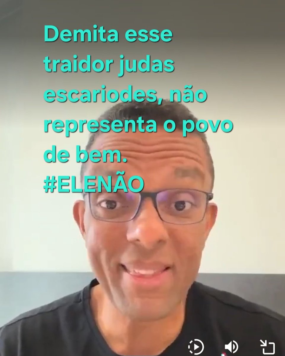 Esse traíra, o Brasil já conhece .
ELE NÃO É DIGNO DO NOSSO VOTO .🗳️