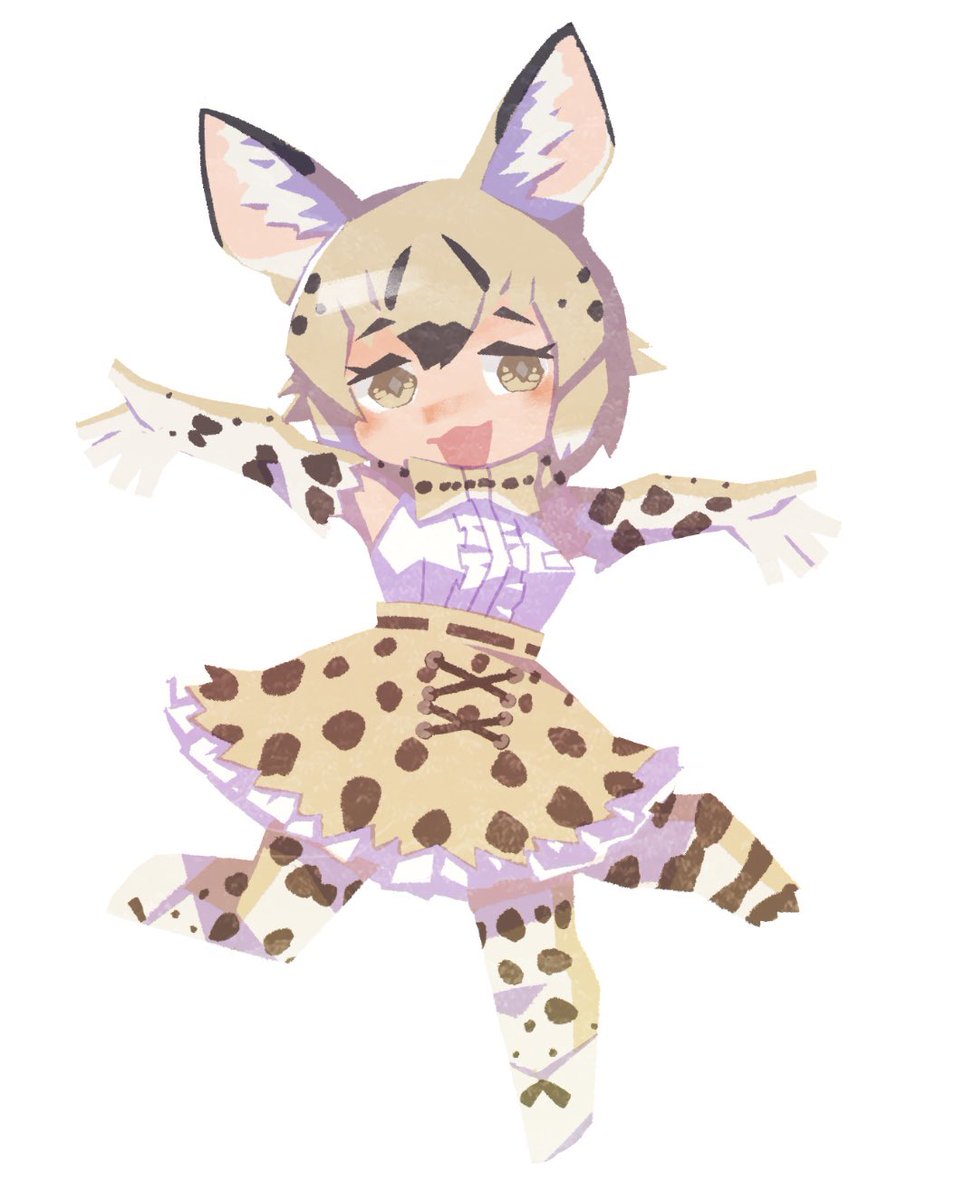 「jantje serval」|イネ🐨🐱☕️4/16フレチ２４京都のイラスト
