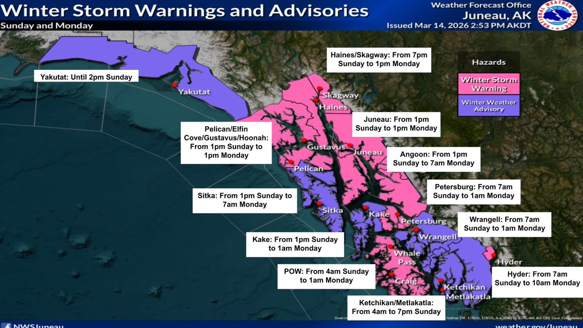 NWS Juneau tweet media
