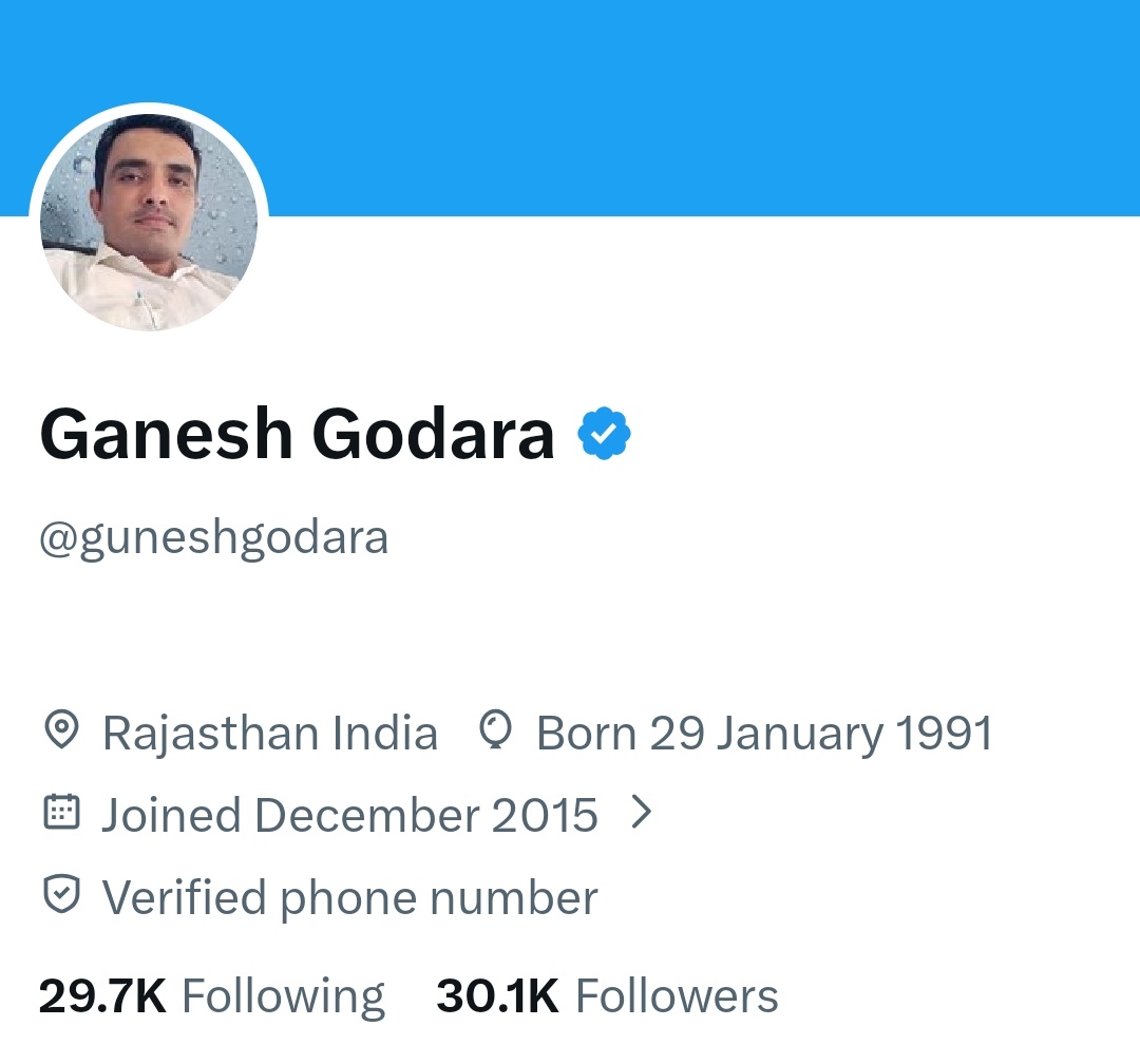 Ganesh Godara tweet media