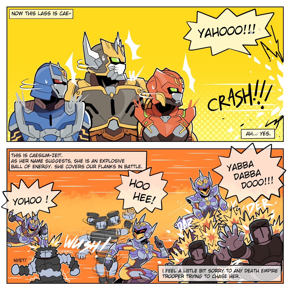 Gold Guardian - Giant Robot Vtuber tweet media