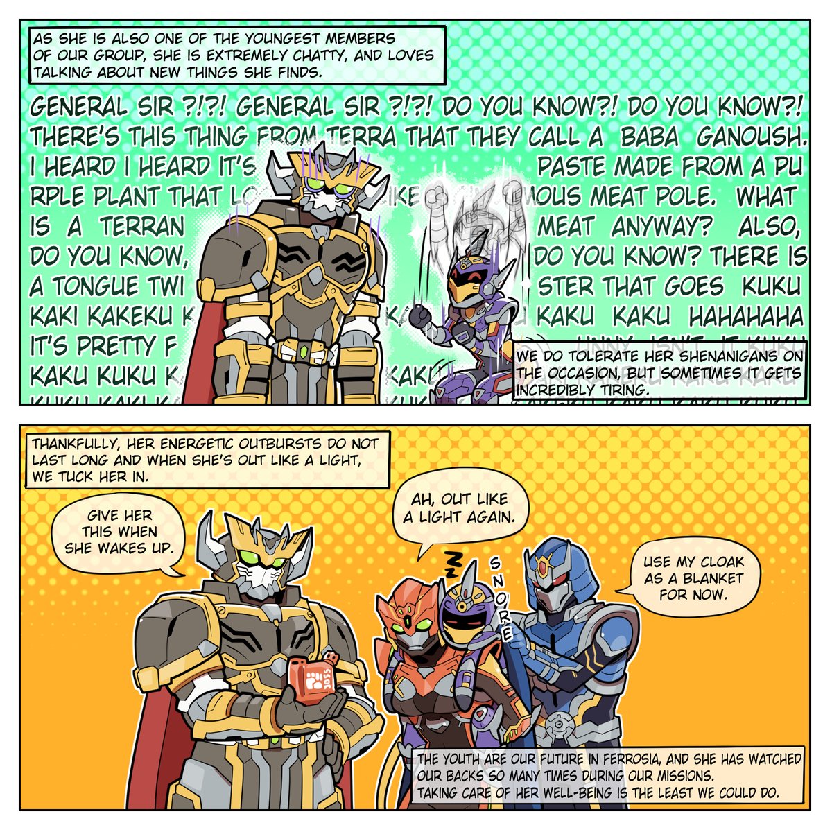 Gold Guardian - Giant Robot Vtuber tweet media