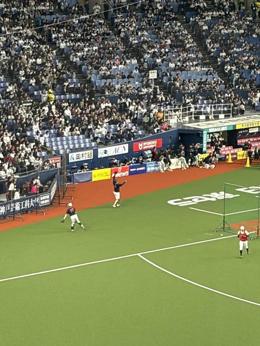 aymo1325's tweet photo. 前回は阪神戦、今年はオリックス戦！！！！
いや〜楽しかったなぁ〜
そんな今はもちろん日本代表戦見ております🇯🇵🔥 https://t.co/VNFrnOFLIN