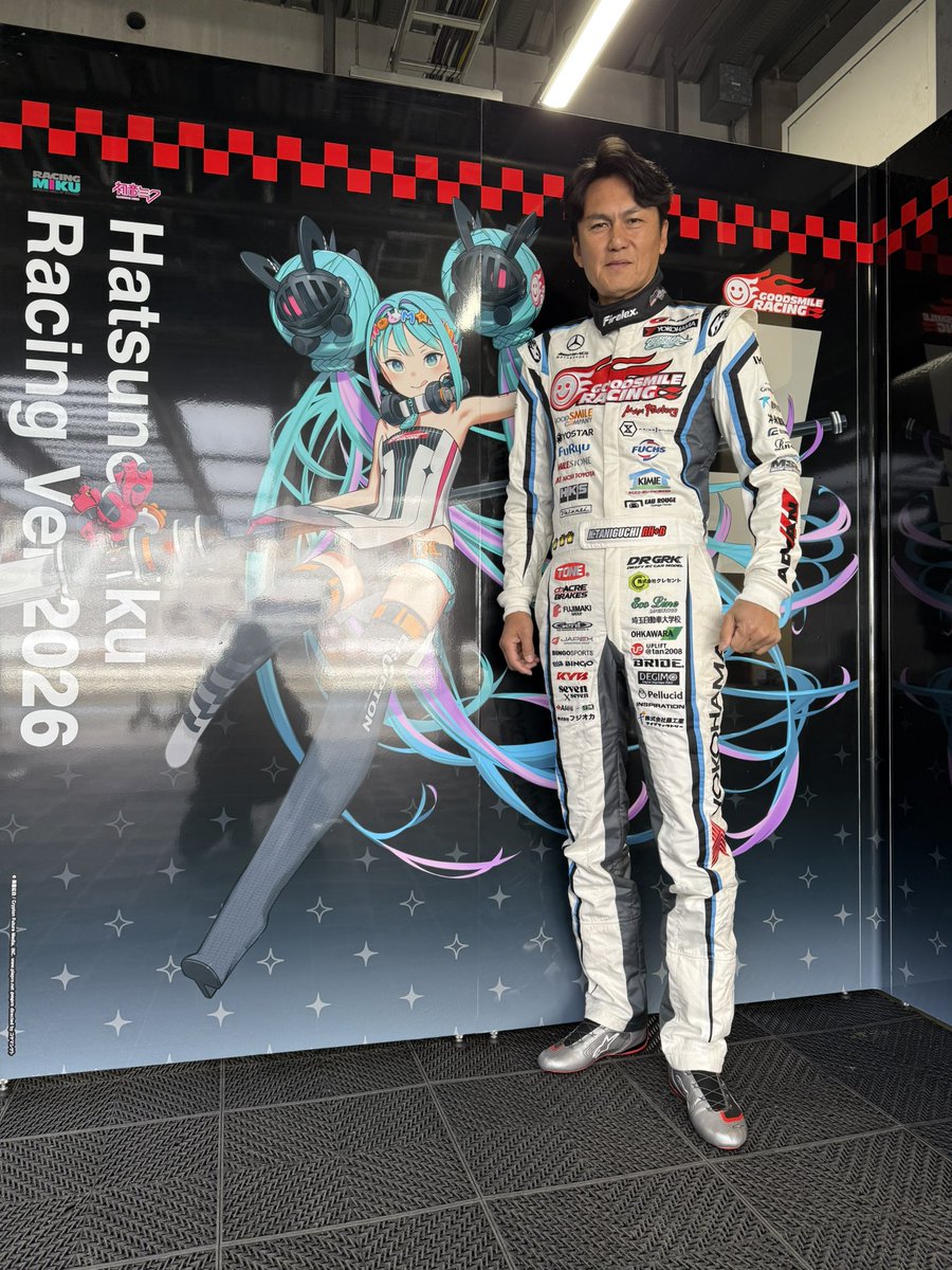 今日＆明日はスーパーGT公式テスト富士です。 良いテストになりますように…
