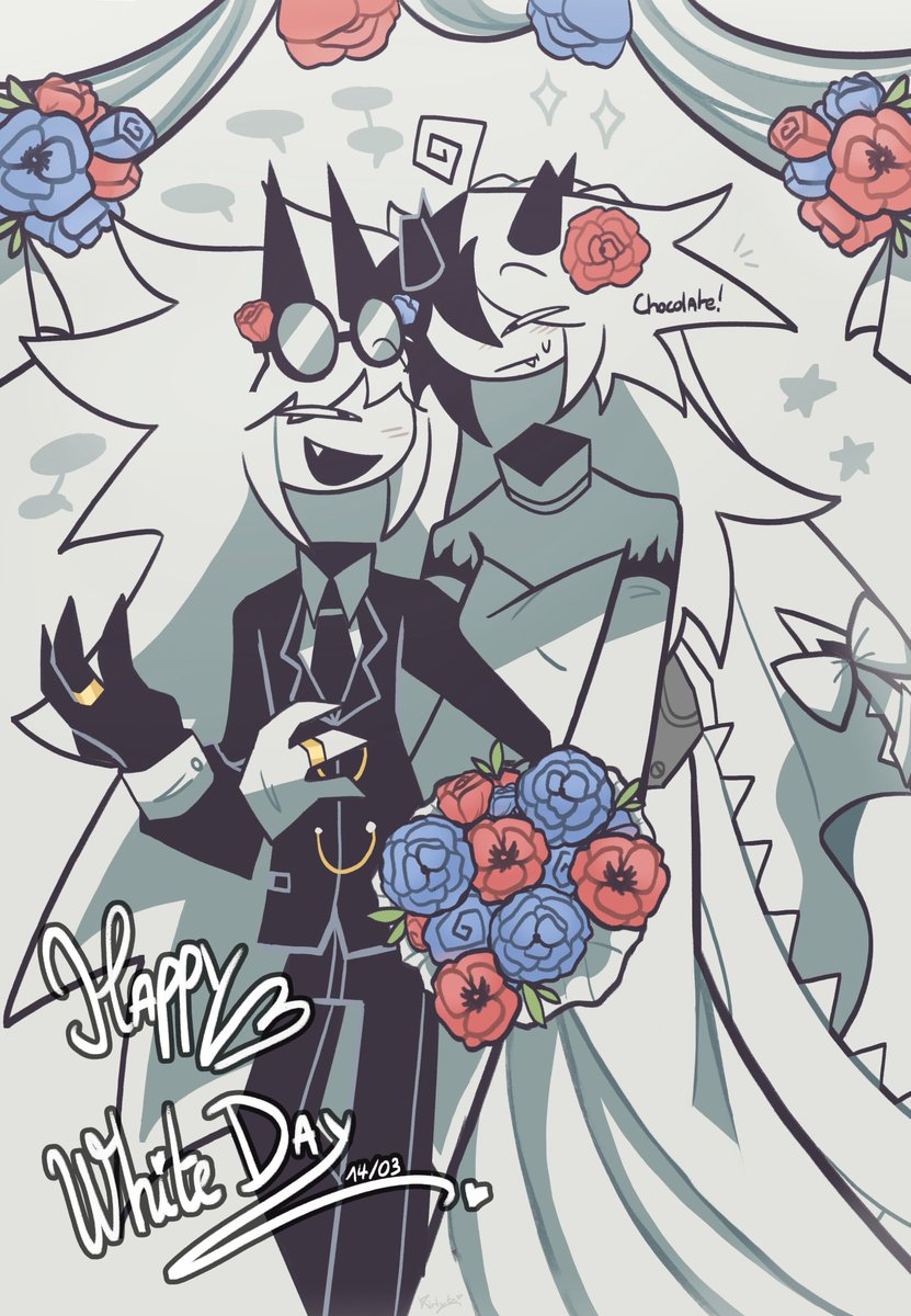 Kirlytedraw091's tweet image. Happy White Day 🌹💙
Swapful Zip &amp;amp; Edward by @/blehtouad93420 

#fundamentalpapereducation
#fundamentalpapereducationAU
#Zipward